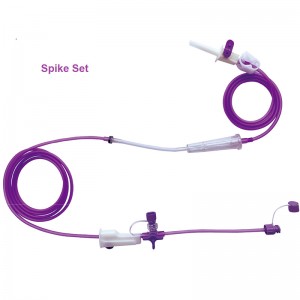 ENFit Enteral Nutrition Feeding Tube Screw Cap Set for Gravity Use and Pump Use