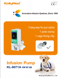 Veterinary Use Infusion Pump KL-8071A For Vet Clinic