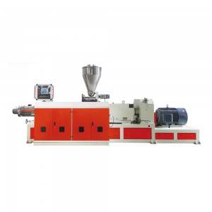 The SJSZ Series Conical Twin Screw Plastic Extruder