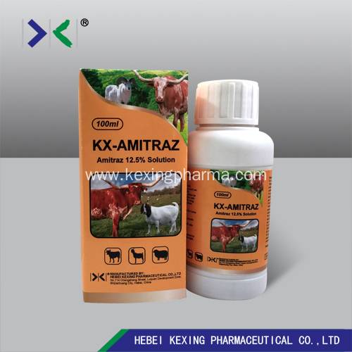 Amitraz 12.5% Insecticide Cattle and Pet