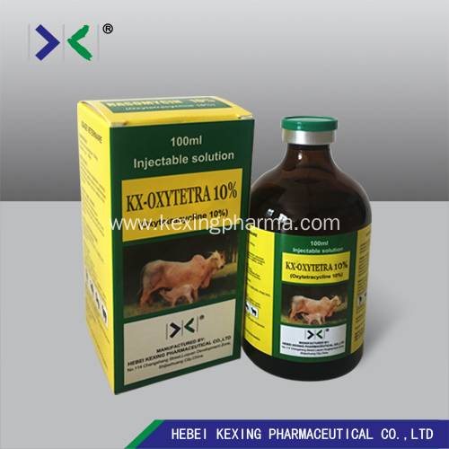 Animal Oxytetracycline Hcl Injection 10%