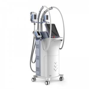 Cryolipolysis body slimming Fat Freezing Machine with four handpiece work at same time