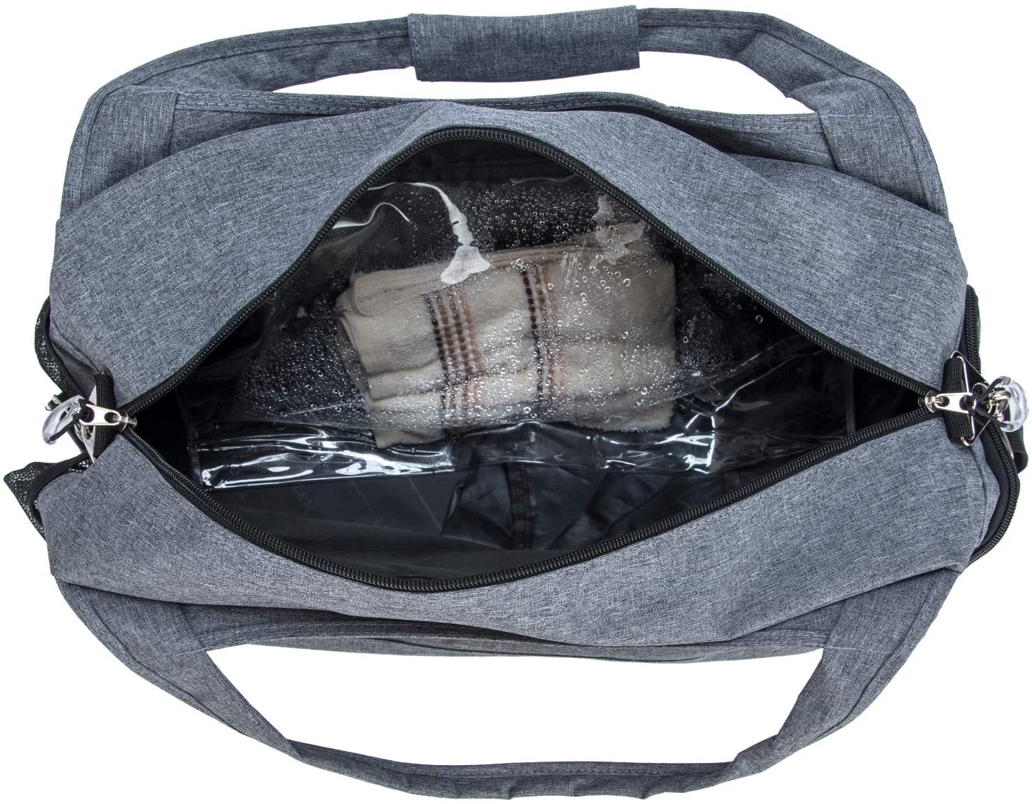 Sports Travel Duffel Bag with Shoes Pocket