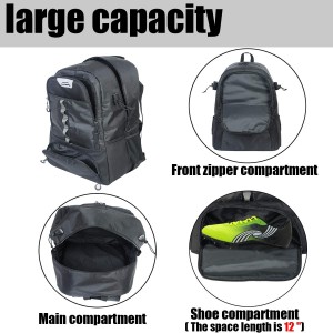 Custom Large Capacity Hockey Equipment Backpack