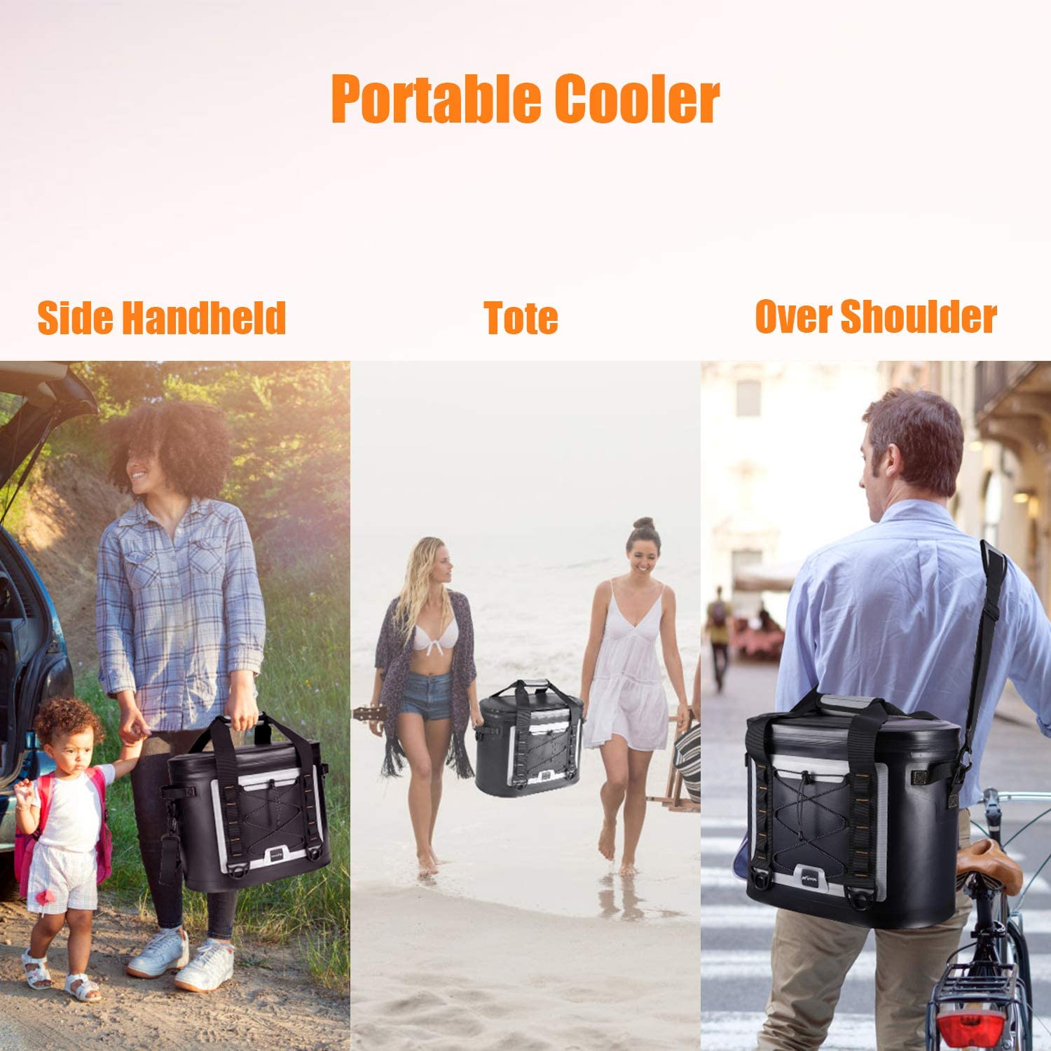 Cooler Bag Leak-proof Insulated 30 Cans