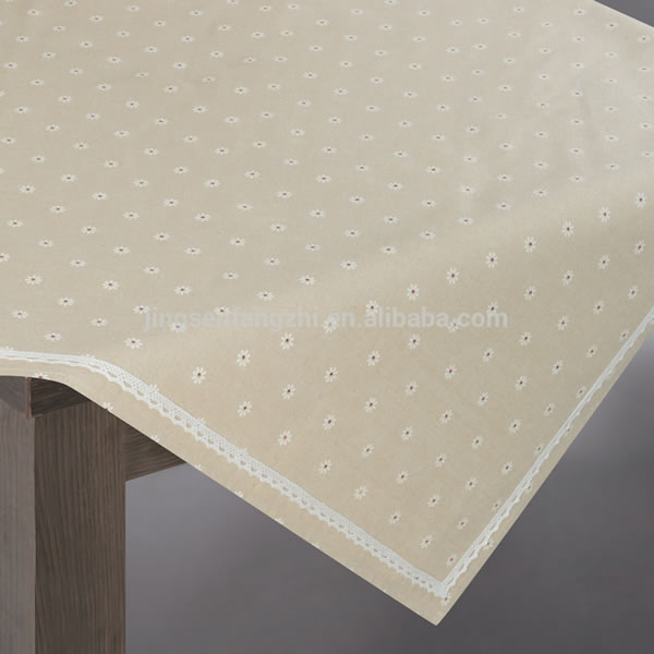 Square Imported Tablecloths With Lace