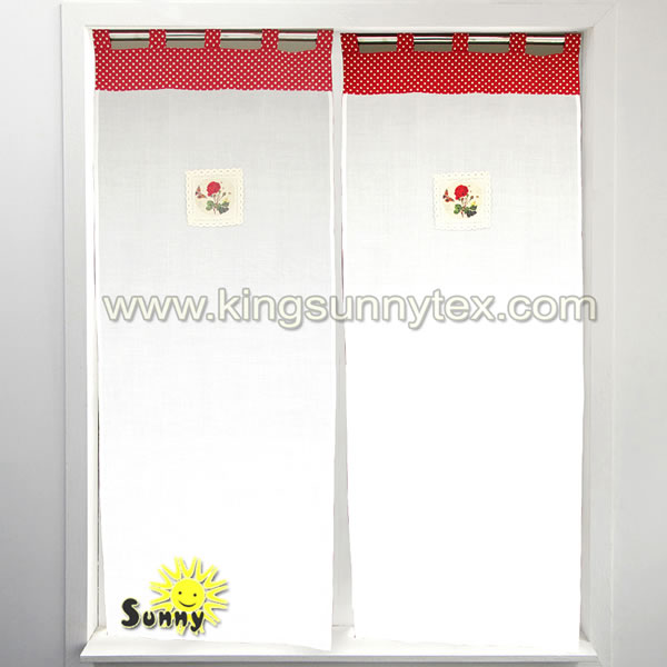 Online Exporter Hospital Bed Screen Curtain - Luxurious Curtain With Flower Designs For Living Room – Kingsun