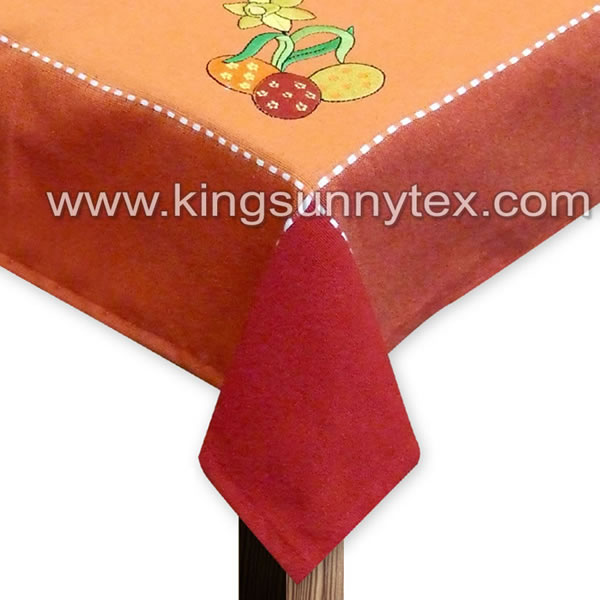 Ordinary Discount Sisal Table Runner - 100% Polyeser Easter Design Table Cloth – Kingsun
