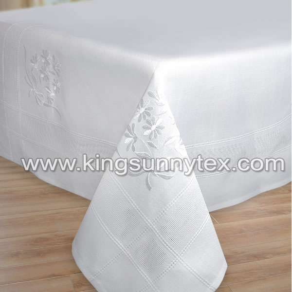 Factory source Passport Hologram Overlay - DES.2 Flower Embroidery Traditional Home Decoration For Table – Kingsun