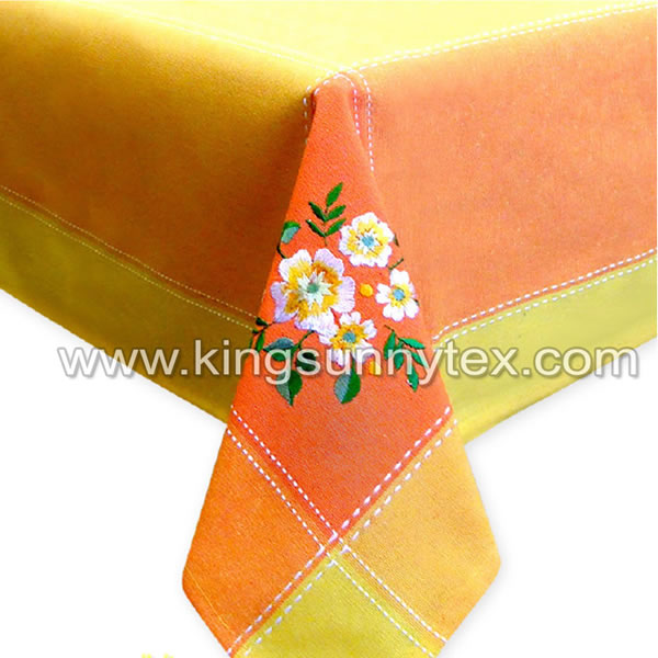 OEM manufacturer Linen Table Cloth - Alice Des.5 Fashion Color In Spring For Table – Kingsun
