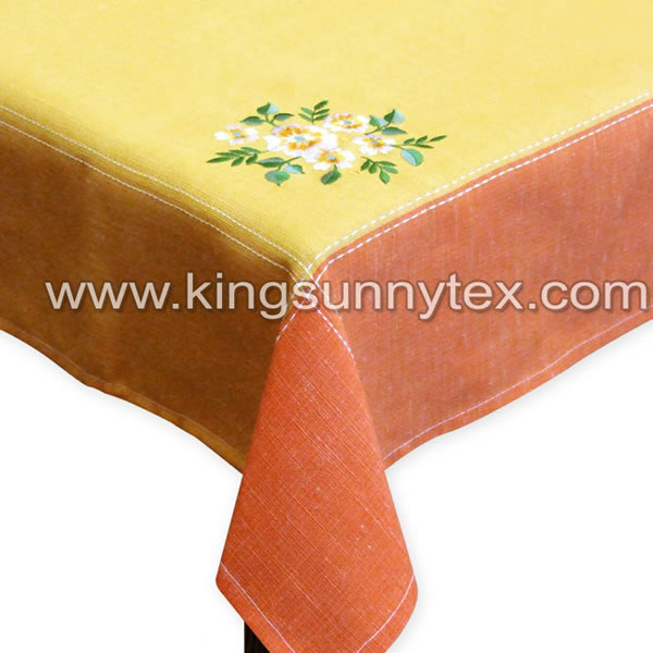 China Cheap price Table Runner Polyester - Wholesale Table Cloth To Embroider – Kingsun