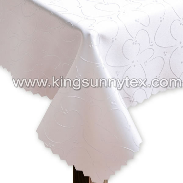 Fancy Damask Tablecloth For Banquet
