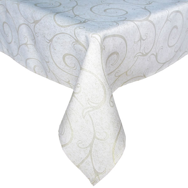 100% Polyester Decorative Jacquard Tablecloth
