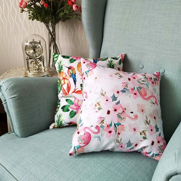 Lowest Price for Back Pain Cushion - 3D printing sofa cushion covers 1213-46 – Kingsun