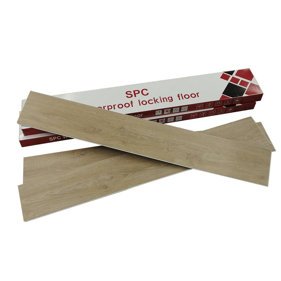 Anti slip Virgin material  uniclick PVC stone flooring