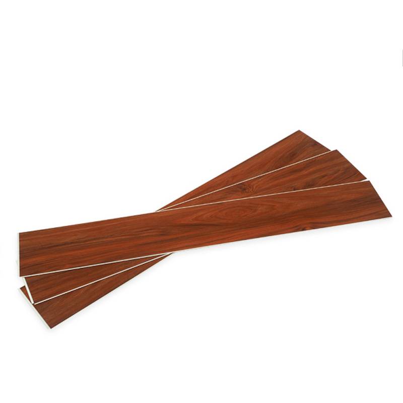 Anti slip thickness 8mm plastic wood plank flooring for household
