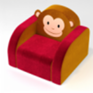 Animal design flip over foldable kids sofa baby room furniture