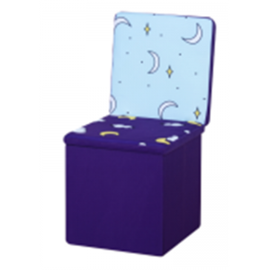 Promotional gift design foldable storage box kids chair