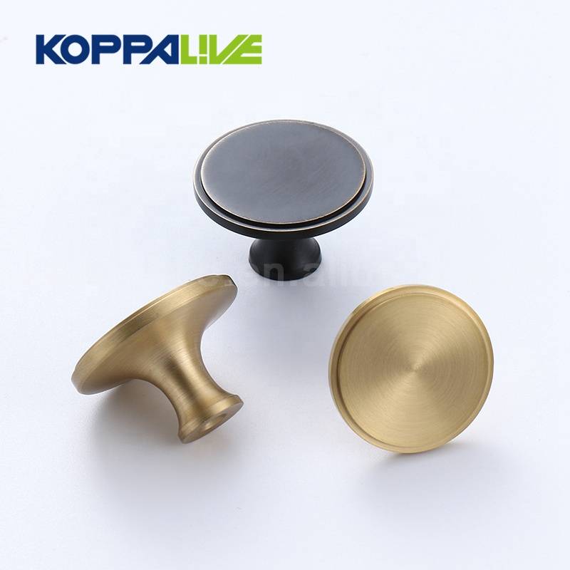 China manufacturer bedroom furniture hardware brass kitchen cabinet drawer knobs