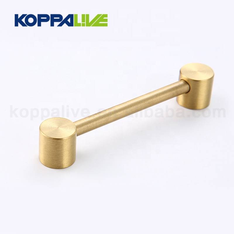 Latest Modern Furniture Hardware Fittings Kitchen Bedroom Copper  Pull Cabinet Handle