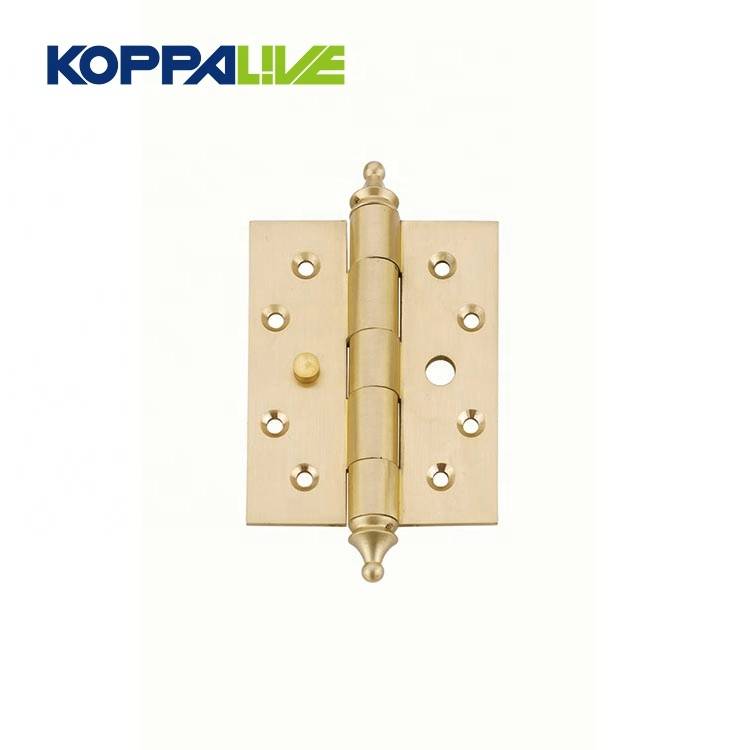 KOPPALIVE hardware furniture fold ball bearing brass wood door butt pivot hinges
