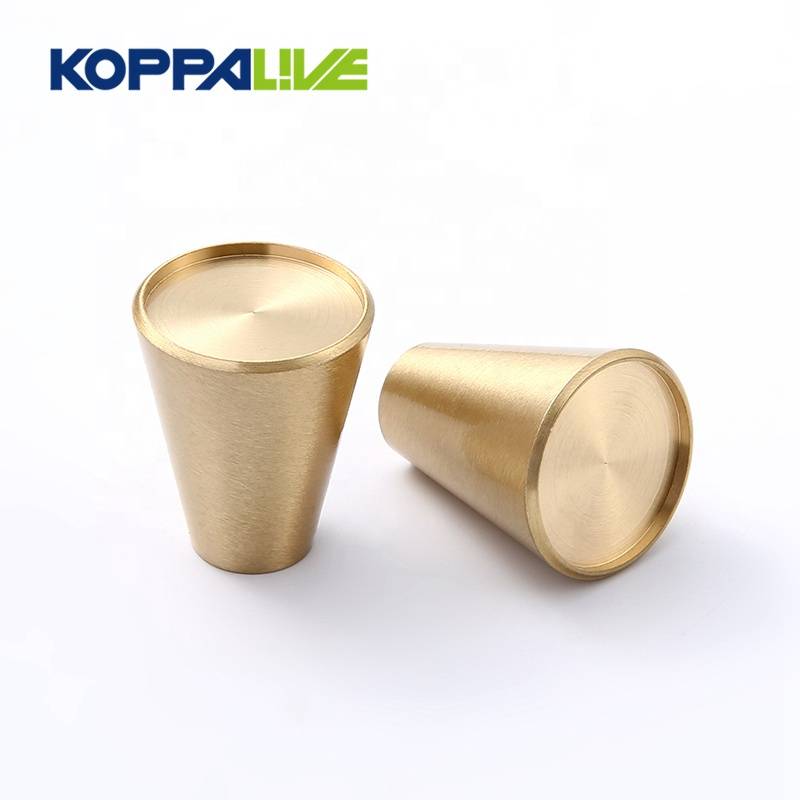Factory direct customized color supply brass kitchen cabinet hardware drawer knob