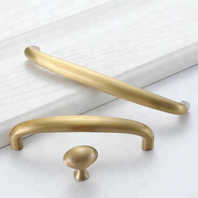 KOPPALIVE bathroom furniture hardware accessories brass kitchen cabinet door drawer knobs and pulls handle