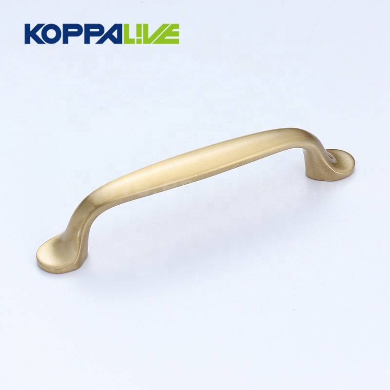KOPPALIVE luxury elegant solid brass hardware furniture cupboard cabinet door drawer pulls copper handle