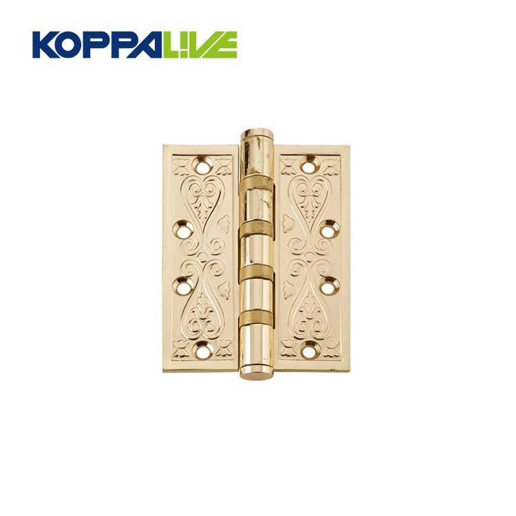 High quality antique brass 4 inch furniture hardware wooden door hinge