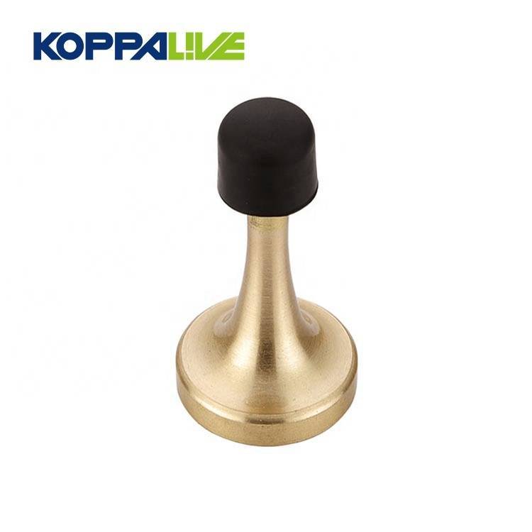 Modern design custom unique brass powerful magnetic metal door stopper