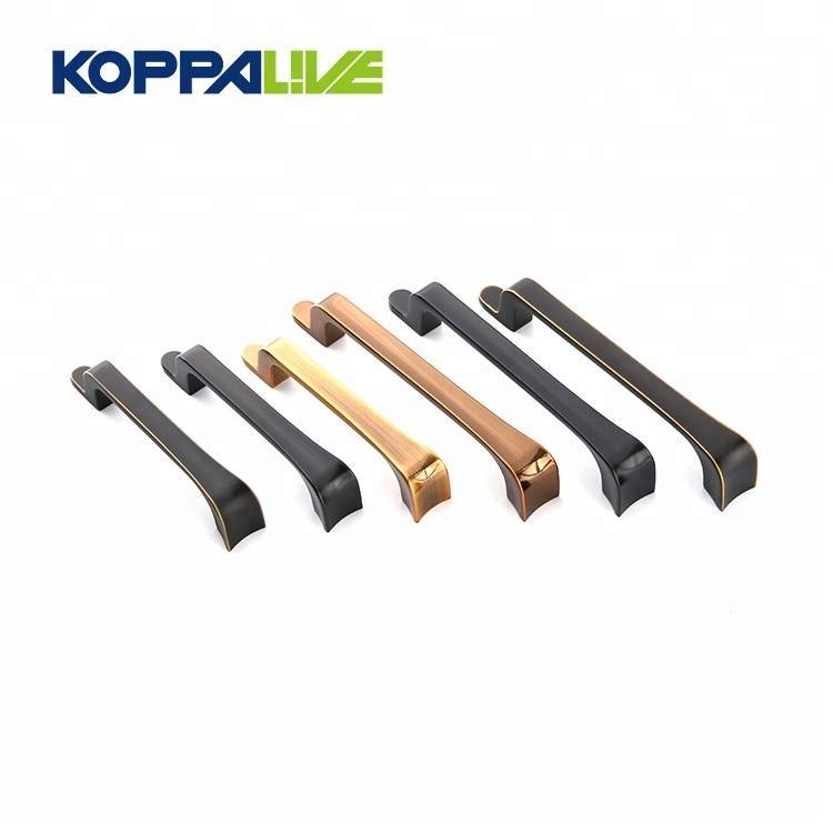 High quality zinc alloy bedroom furniture drawer cabinet handles pull handle