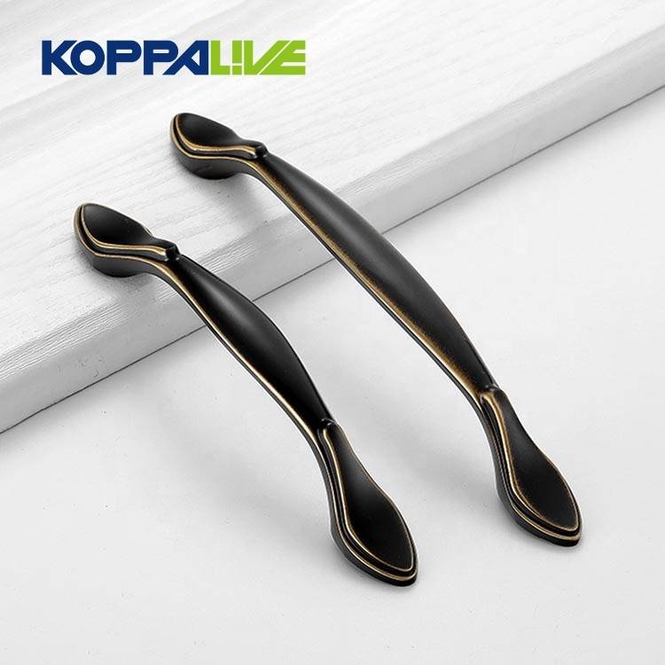 KOPPALIVE exclusive design cupboard hardware furniture modern kitchen cabinet drawer brass pulls handle