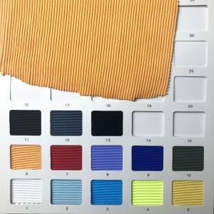 Nylon Polyamide Polyester Poly Spandex Blended Plain Dyed Solided Jacquard Ribbed Bubble Seersucker Crinkle Weft Knitted Elastic Fabric