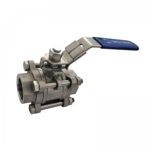 3PC Ball Valve with Screwed End B301