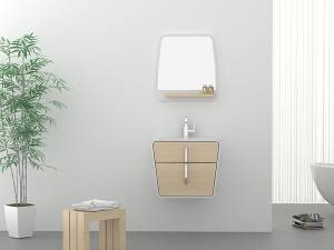Luxury modern design bathroom vanity and mirror with light-1603060