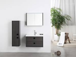 Wall mounted  melamine  bathroom vanity-1802080