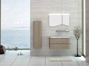 2020 HOT SELLING WALL HUNG BATHROOM CABINET WITH SIDE CABINET-1806090
