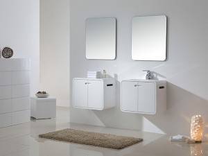 New Modern Bathroom cabinet Artificial stone resin wash basin wall hung basin sink