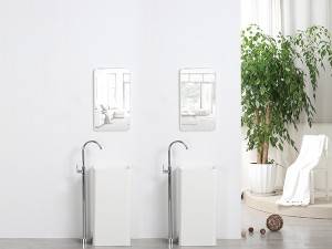Small size Artificial stone Resin Floor standing wash basin