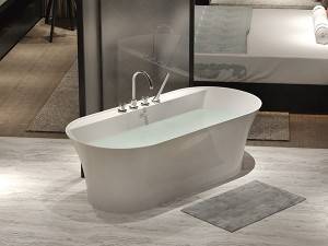 PMMA bathtub freestanding bathub solid surface