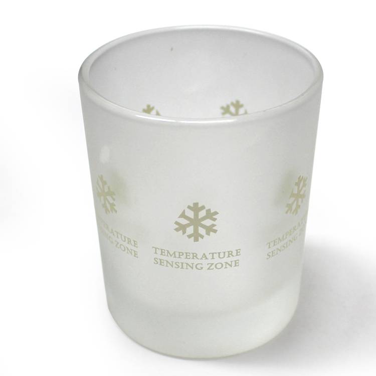 LX decorative candle container with lid scented wax matte frosted glass custom unique candle jars wholesale