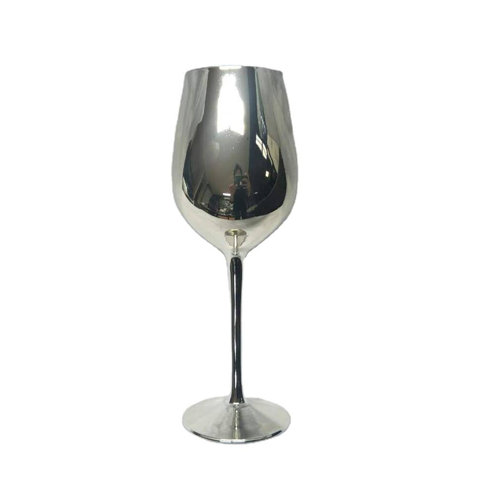 Eco-Friendly Feature bar party silver gold unique goblet wine glass set