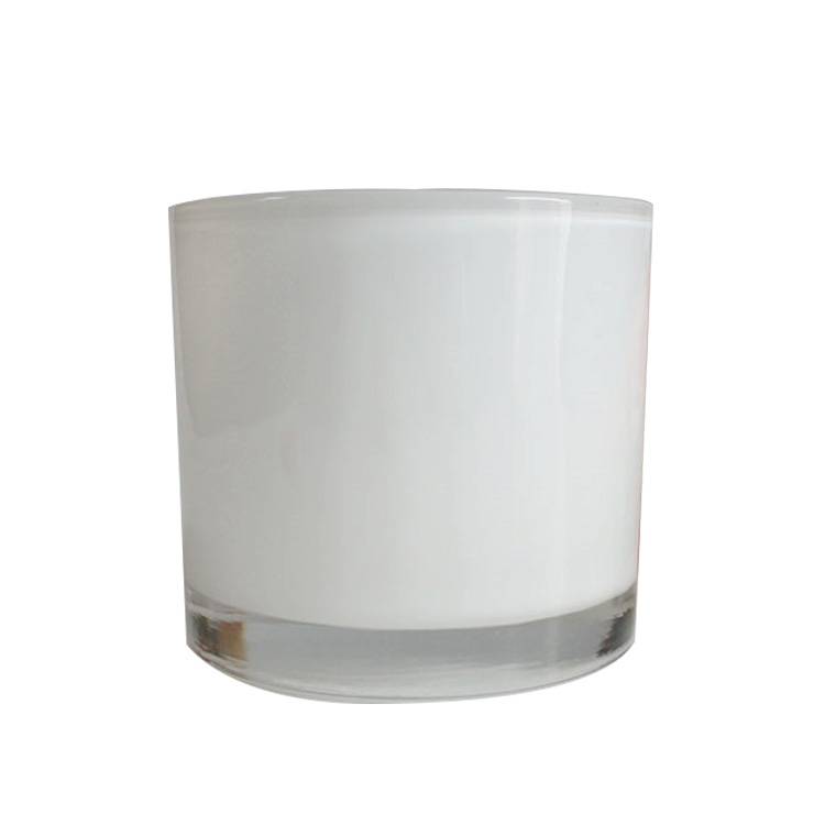 FJ067 10x9cm 330ml  Elegant wholesale crystal glass christmas candle jars
