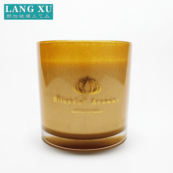 FAJ10x10 Scented Soy Candles in Custom Design Glass with Private Label