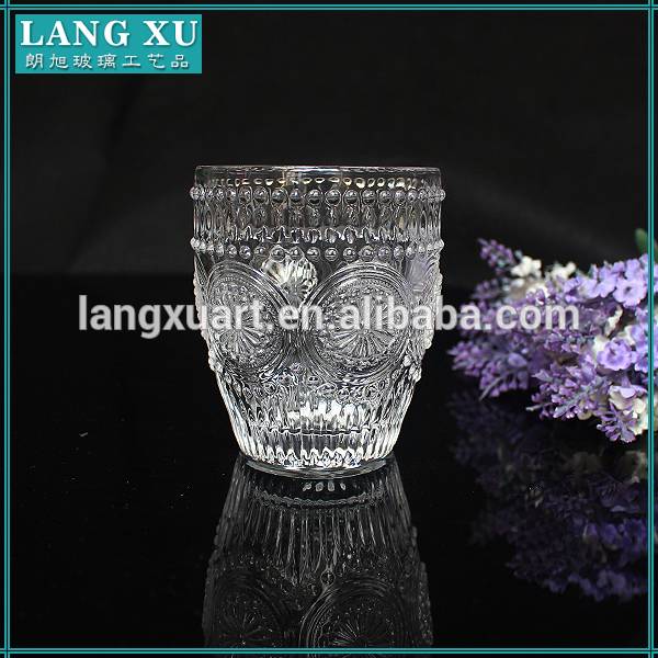 different sizes short clear water glasses wholesale