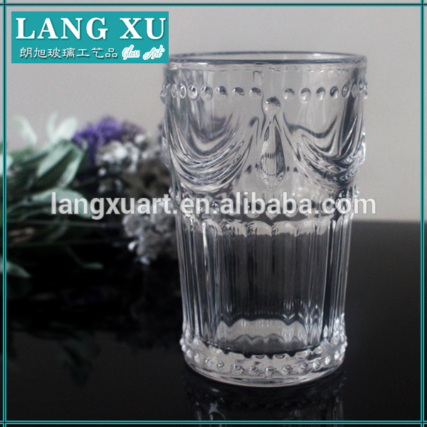 Eco-friendly lead free machine pressed water cup glass manufacturer
