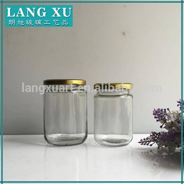 FJ007 Industrial Use and Glass Material wholesale glass jam jars