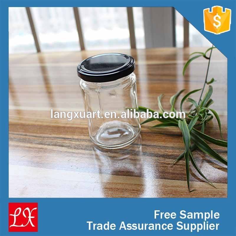 LXHY-J027 cheap Wholesale jam canning 250ml glass jar