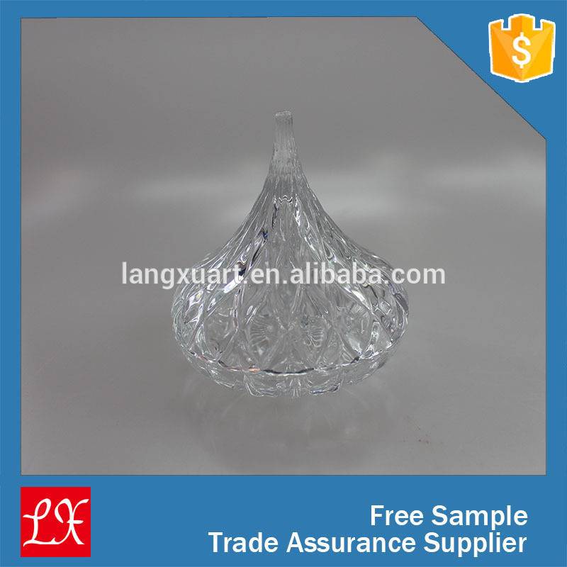 glass crystal luxury candle jars