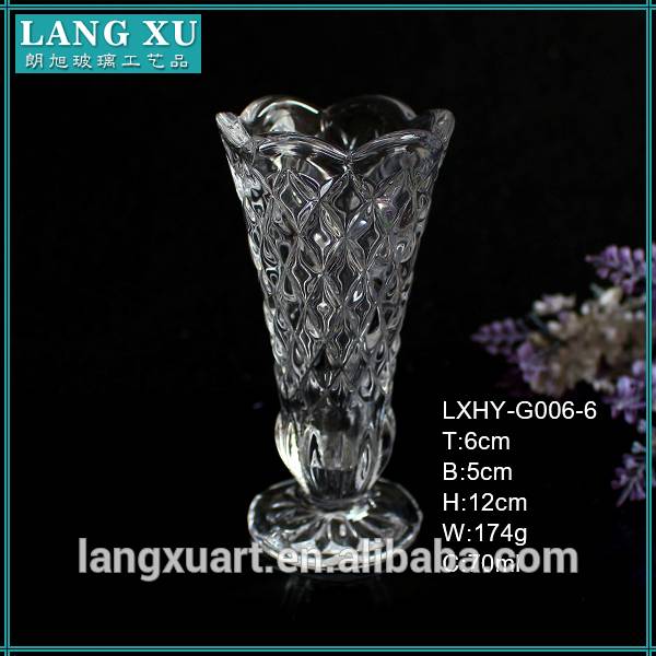 High quality lead free crystal led glass champagne flute champagne glass